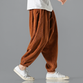 Pantalon Jogging en Velours Côtelé Homme – Jogger Coupe Décontractée Ultra-Doux à Cordon