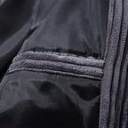 Manteau en Velours Côtelé Homme Chambord – Veste Épaisse Zippée Doublée avec Cordon Ajustable