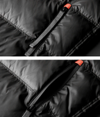 Doudoune en Duvet de Canard Homme Courchevel – Manteau d'Hiver Chaud Imperméable à Col Montant