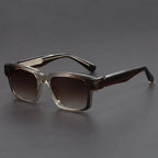 Lunettes de Soleil Carrées Rétro Homme Riviera – Monture Épaisse Légère, Protection UV400