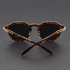 Lunettes de Soleil Rétro Homme Deauville – Lunettes Dégradées Vintage Protection UV400 Anti-Rayures