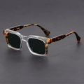 Lunettes de Soleil Carrées Homme Toulon – Monture Rétro Épaisse Légère, Protection UV400