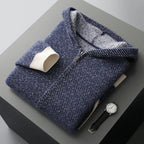 Sweat à Capuche en Cachemire Homme Vendôme – Hoodie 100 % Cachemire Doux et Léger