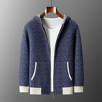 Sweat à Capuche en Cachemire Homme Vendôme – Hoodie 100 % Cachemire Doux et Léger
