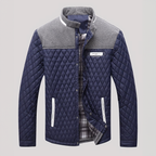 Veste Matelassée Homme Normandie – Veste Légère Matelassée à Épaulettes et Pressions Cachées