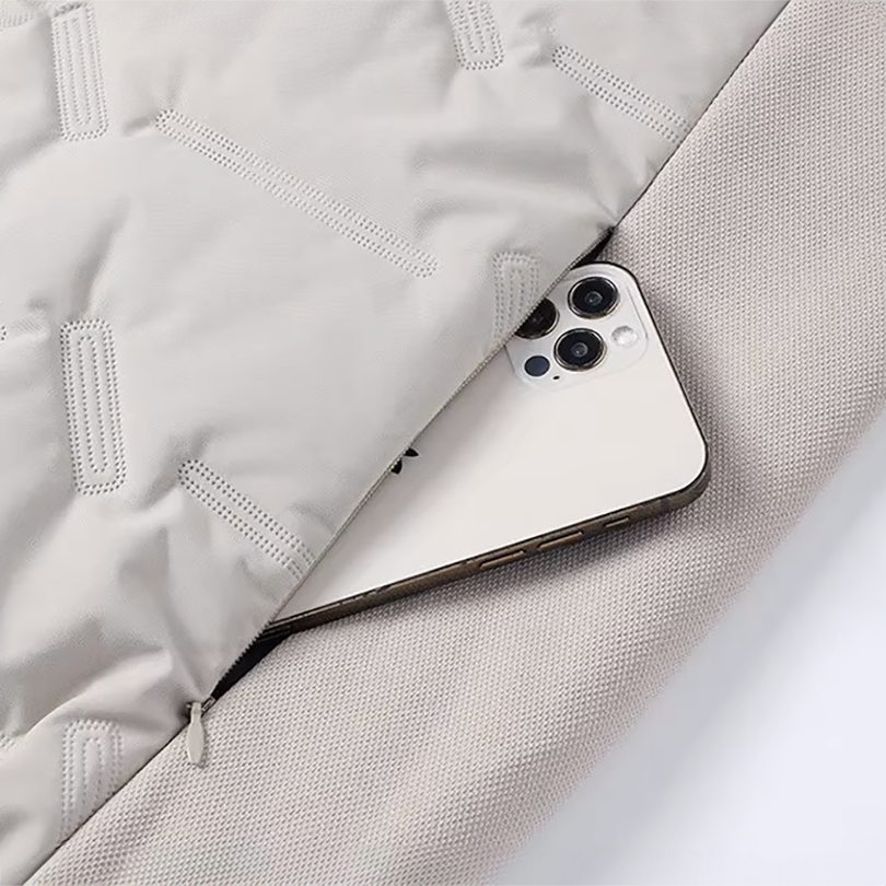 Manteau à Capuche Homme Corbières – Parka Chaude en Coton à Capuche Ajustable et Poches Chauffe-Mains