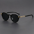 Lunettes de Soleil Rétro Homme Deauville – Lunettes Dégradées Vintage Protection UV400 Anti-Rayures