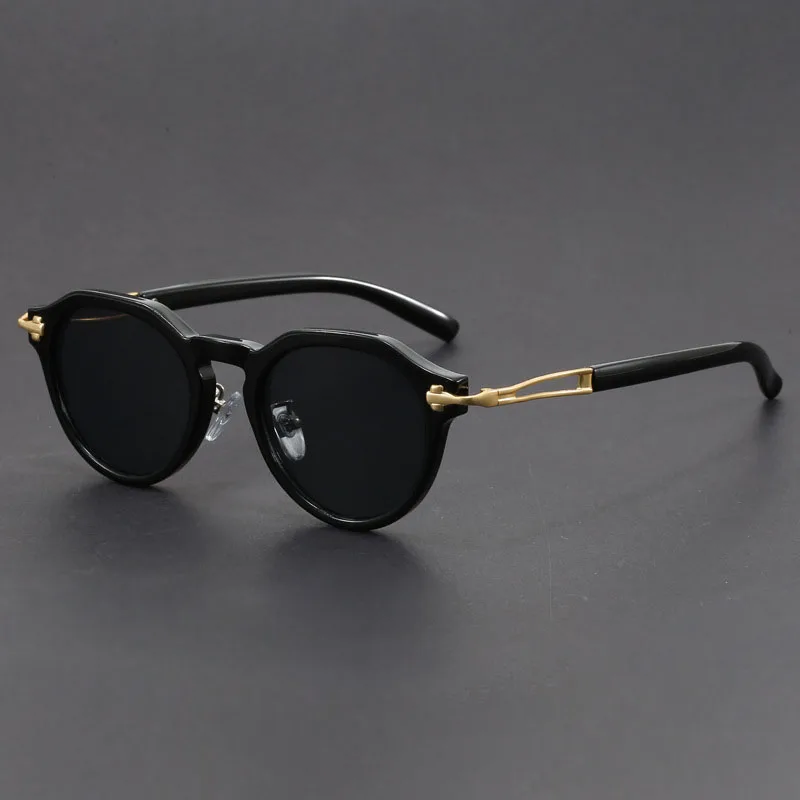 Lunettes de Soleil Rétro Homme Deauville – Lunettes Dégradées Vintage Protection UV400 Anti-Rayures
