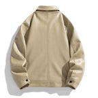 Blouson Aviateur en Cuir Homme Belmont – Bomber Cuir Grain Souple à Col Montant
