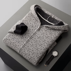 Sweat à Capuche en Cachemire Homme Vendôme – Hoodie 100 % Cachemire Doux et Léger