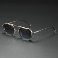 Lunettes de Soleil Aviateur Rétro Homme Juan-les-Pins – Monture Aluminium Légère, Verres Dégradés UV400