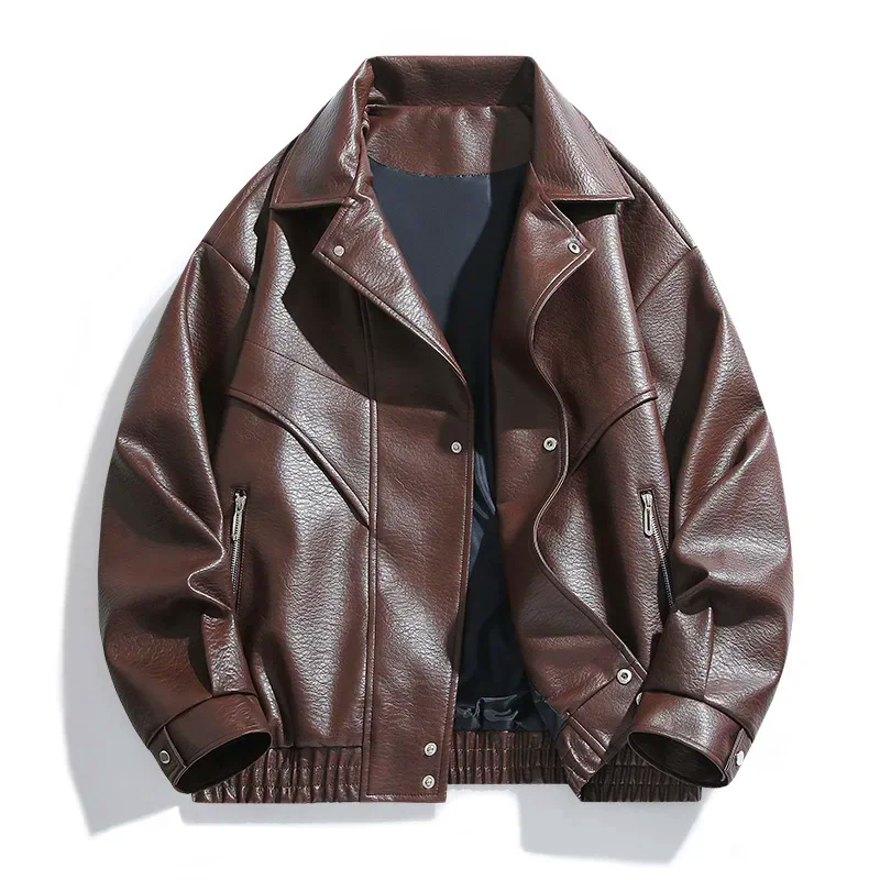 Blouson Aviateur en Cuir Vintage Homme Tarbes – Bomber Cuir Brut Zippé à 3 Poches