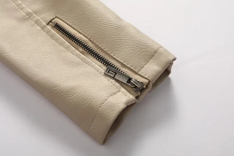 Blouson en Cuir à Capuche Homme Corentin – Veste Cuir Doublée Laine, Capuche Coton Amovible