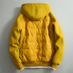 Manteau à Capuche Homme Corbières – Parka Chaude en Coton à Capuche Ajustable et Poches Chauffe-Mains