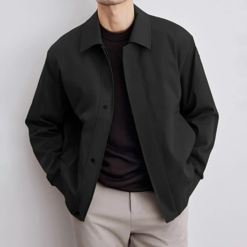 Veste Coupe-Vent Homme Bérard – Blouson Imperméable Déperlant à Double Fermeture Zip et Boutons