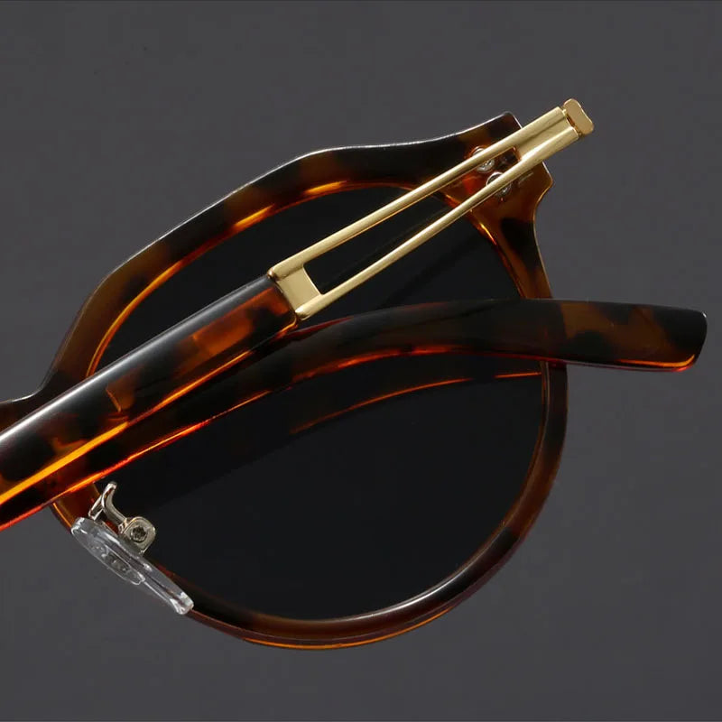Lunettes de Soleil Rétro Homme Deauville – Lunettes Dégradées Vintage Protection UV400 Anti-Rayures