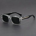 Lunettes de Soleil Carrées Rétro Homme Riviera – Monture Épaisse Légère, Protection UV400