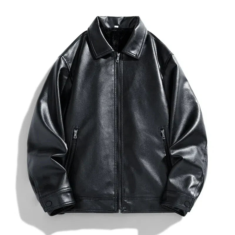 Blouson Aviateur en Cuir Homme Belmont – Bomber Cuir Grain Souple à Col Montant