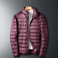 Doudoune Légère Homme Chablis – Veste Matelassée Coupe-Vent Garnie de Duvet de Canard