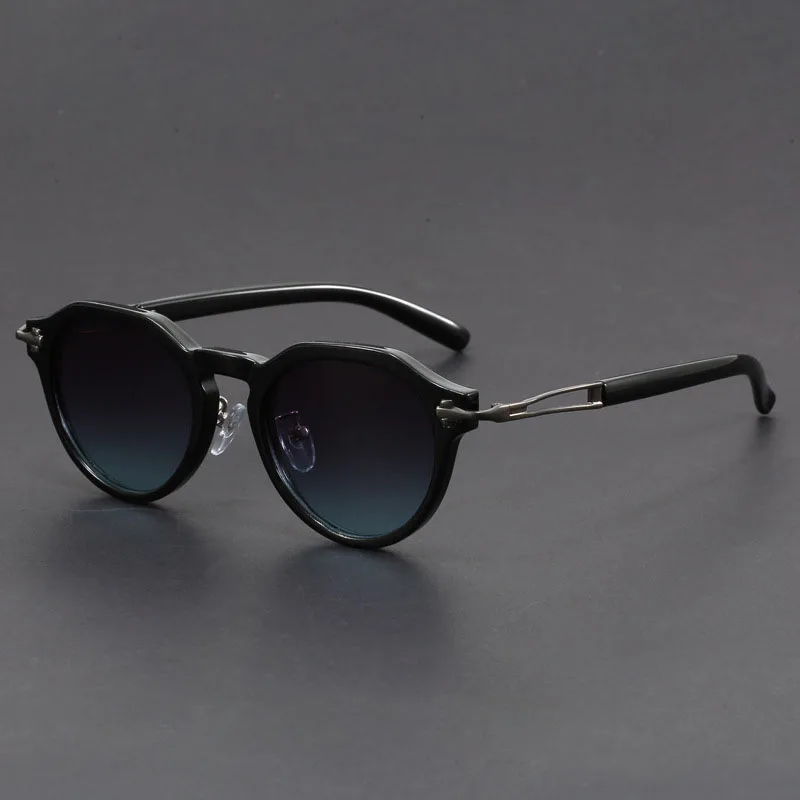 Lunettes de Soleil Rétro Homme Deauville – Lunettes Dégradées Vintage Protection UV400 Anti-Rayures