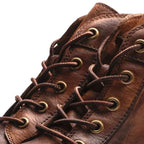 Bottes en Cuir Homme Auvergne – Boots Robustes Classiques Confortables pour Tous les Jours